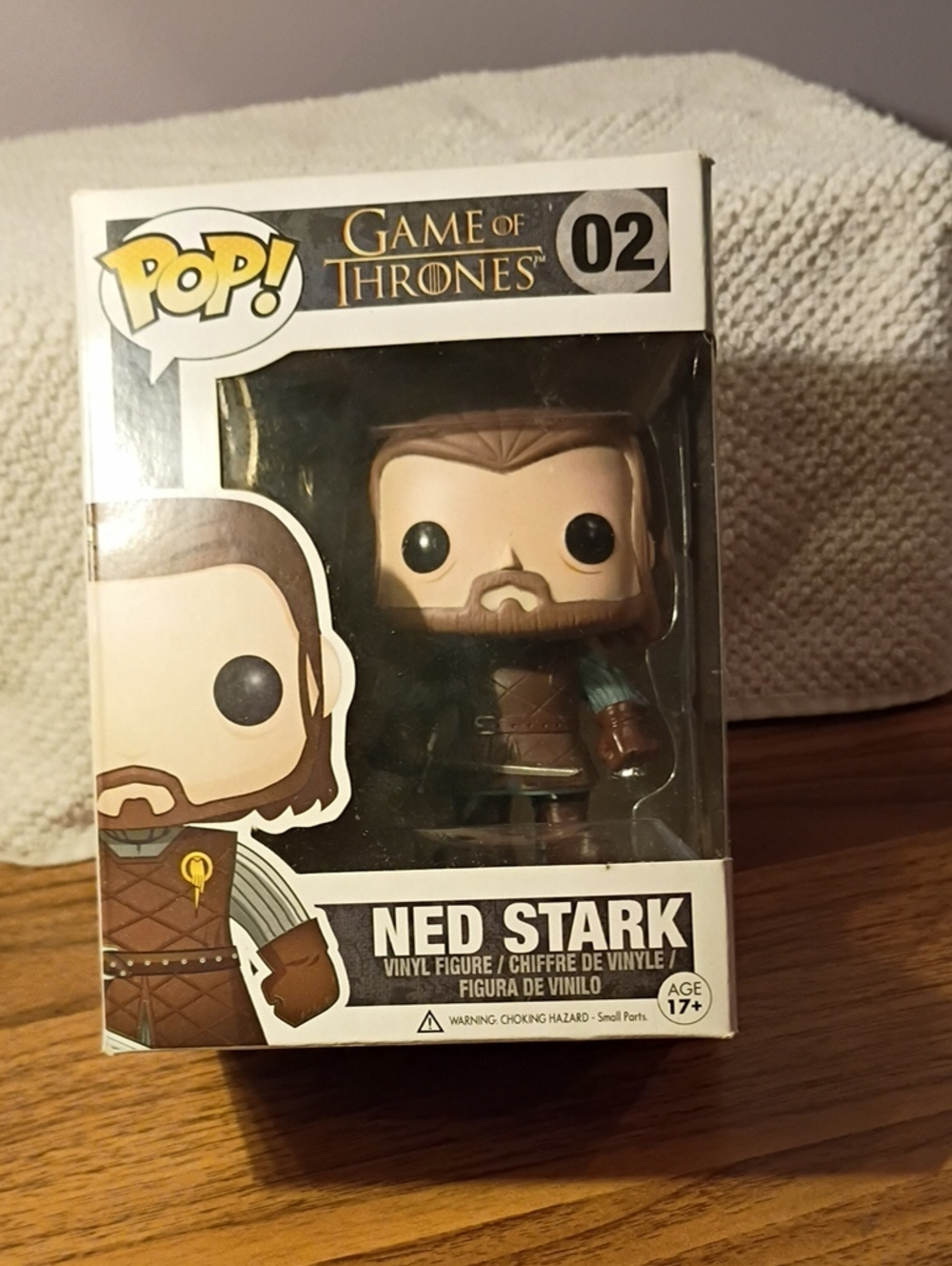 Funko Ned Stark Vinyl Figure - Brown, Black